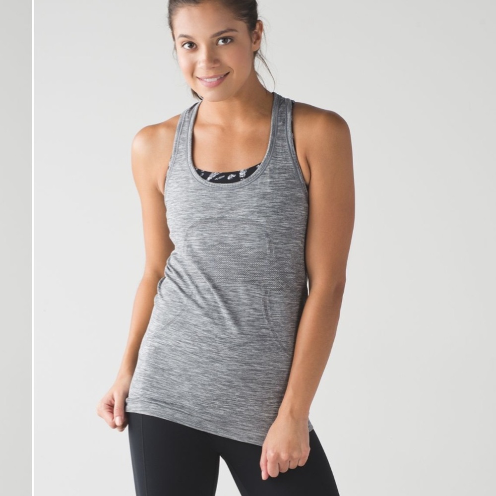 Lululemon swiftly tech racerback tank - size 12- NWOT gray